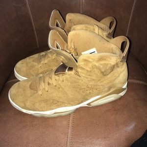 Wheat Air Jordan 6’s